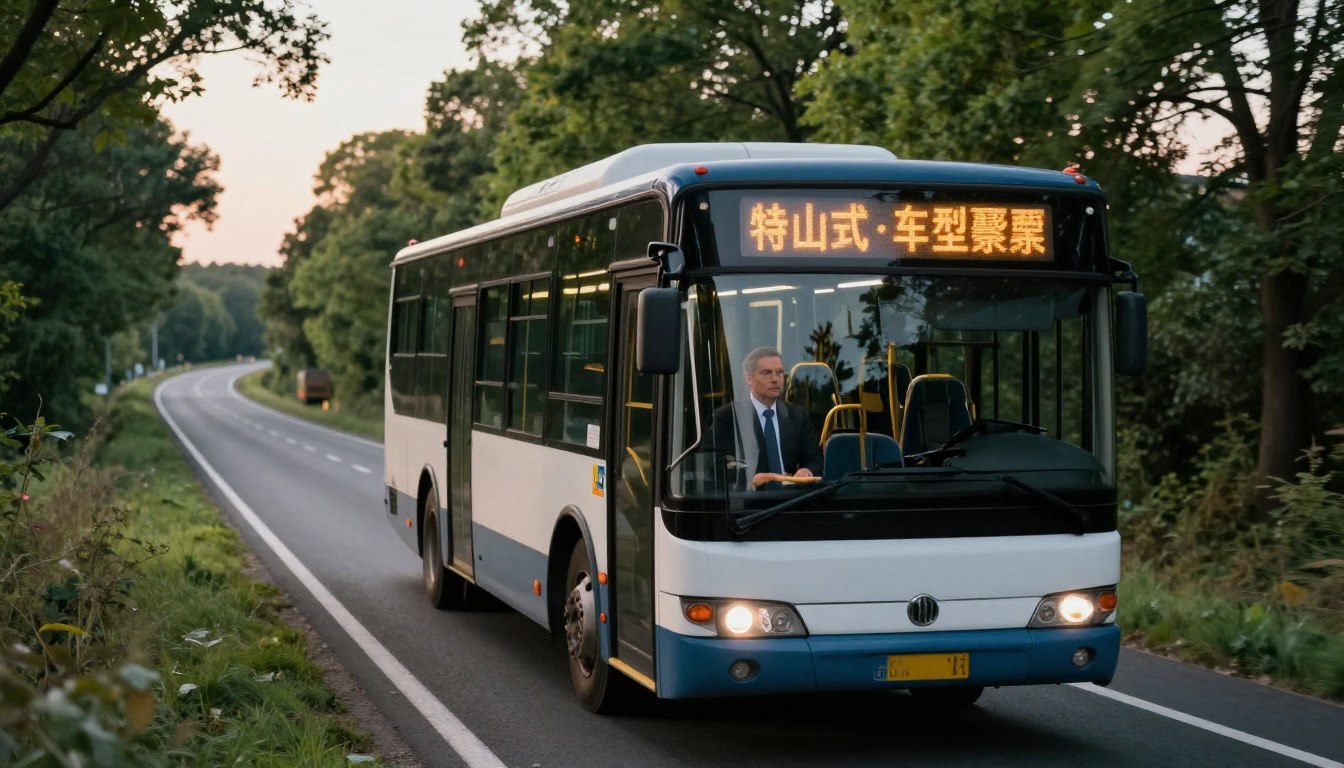 Sennik: autobus z kierowcą
